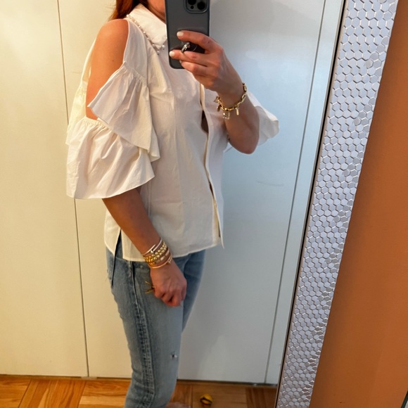 Kobi Halperin Pearl Embellished Blouse - Picture 4 of 9